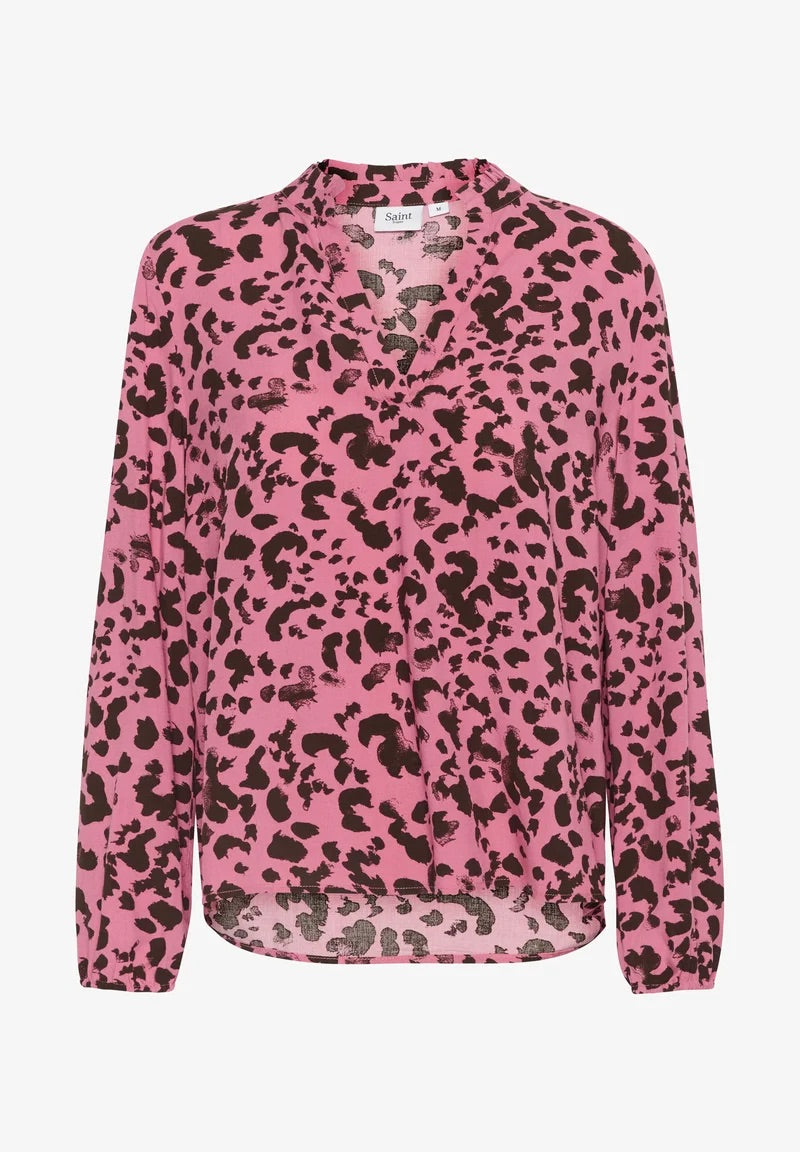 Saint Tropez EdaSZ Blouse - Chateau Rose Animal