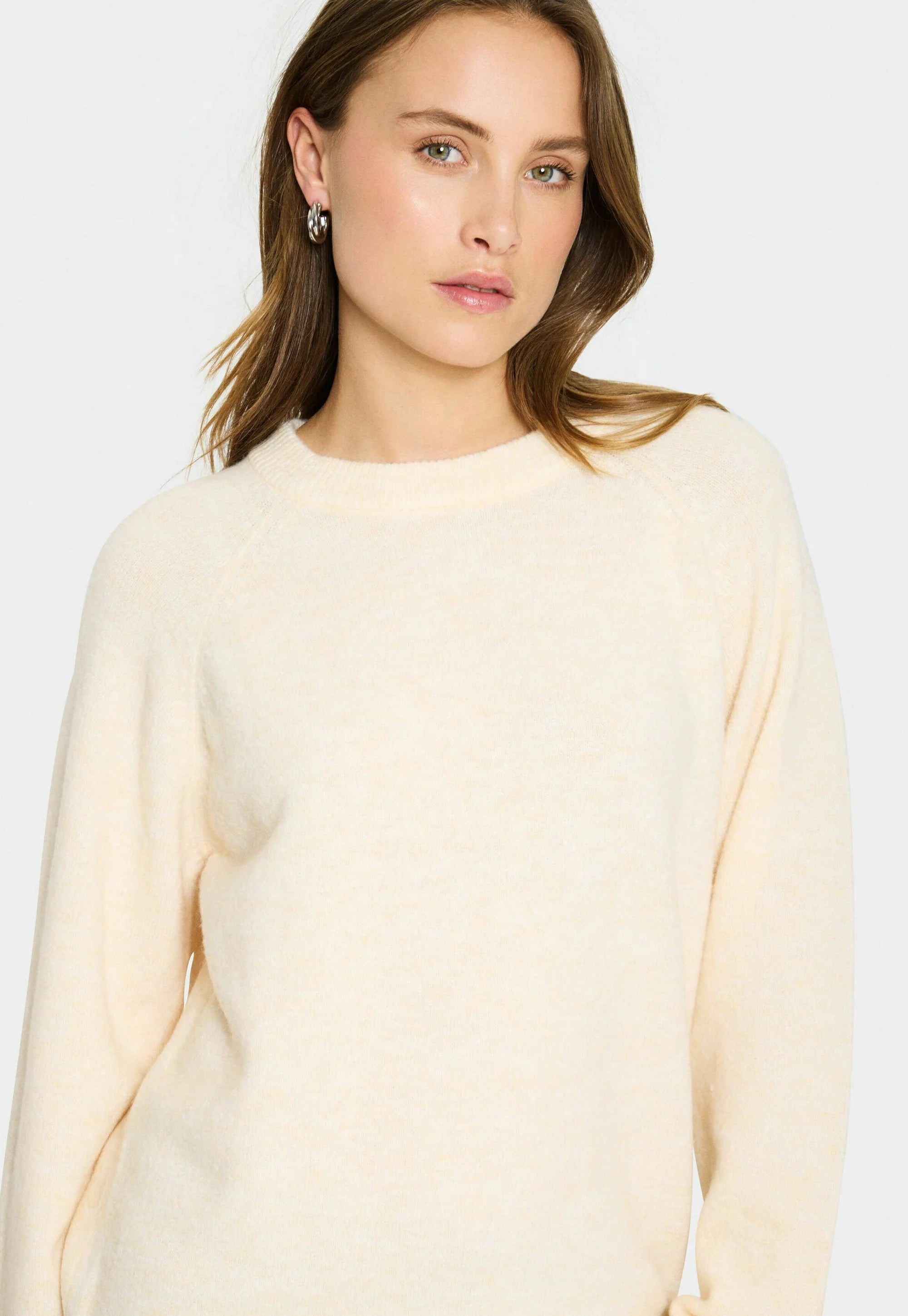 Saint Tropez GARBIESZ Pullover - Seedpearl