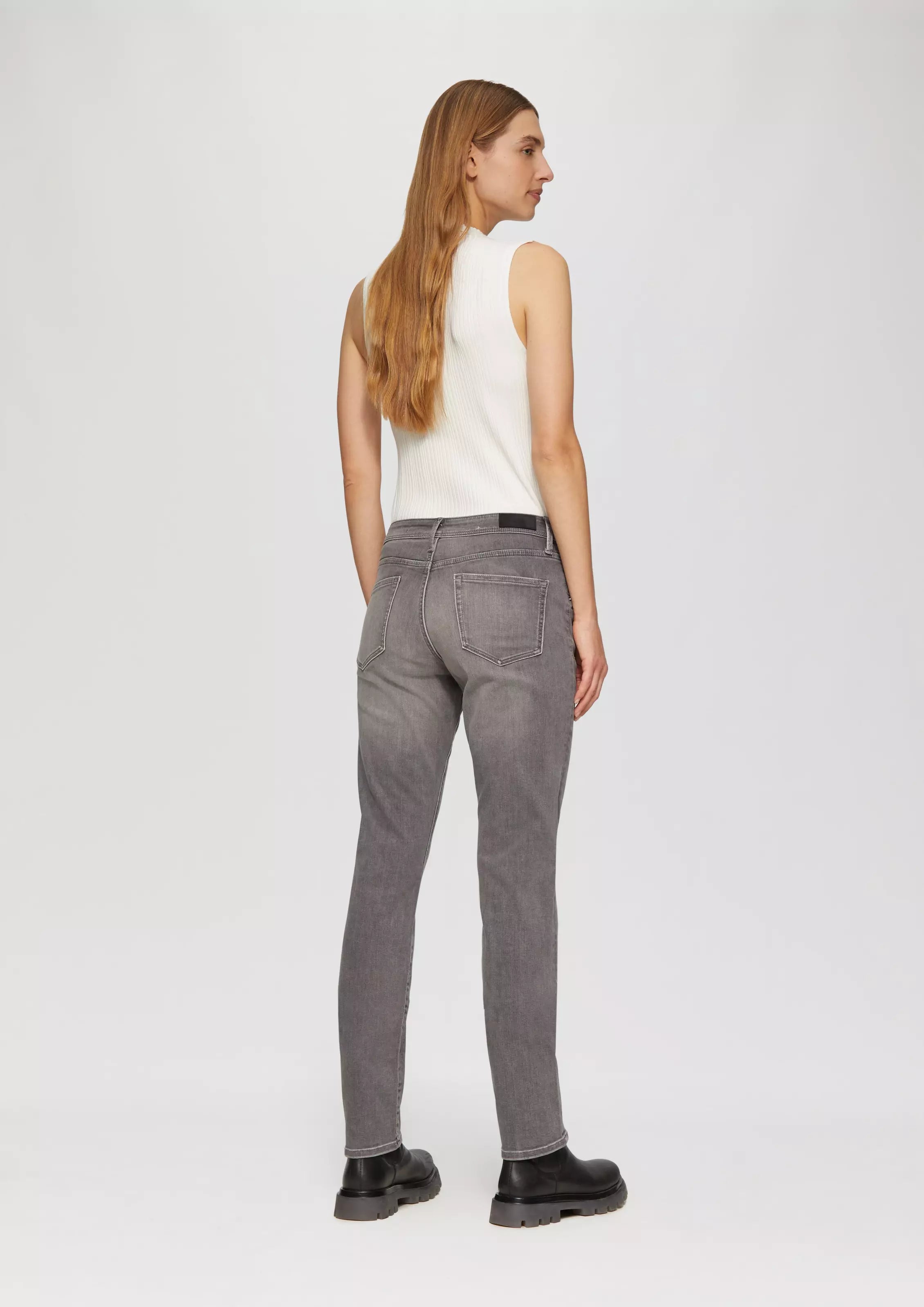 s.Oliver Betsy Slim Fit Mid Rise Jeans