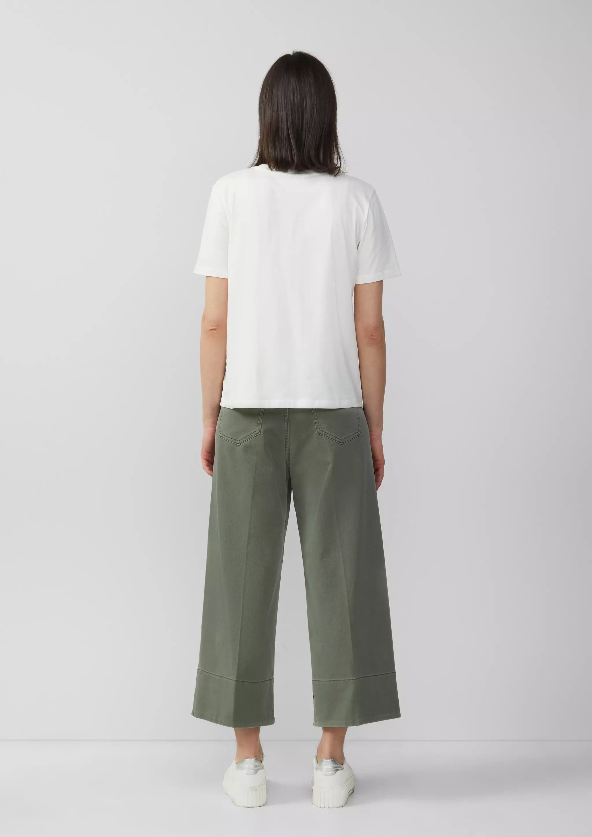 s.Oliver Women's Relaxed Fit Jersey T-Shirt - CALM Floral Artwork