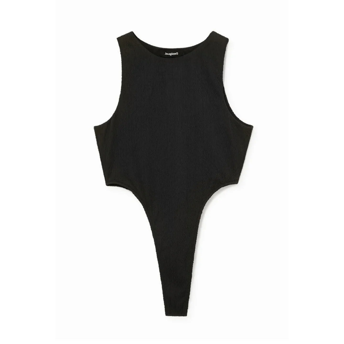 Desigual Sleeveless Black Bodysuit