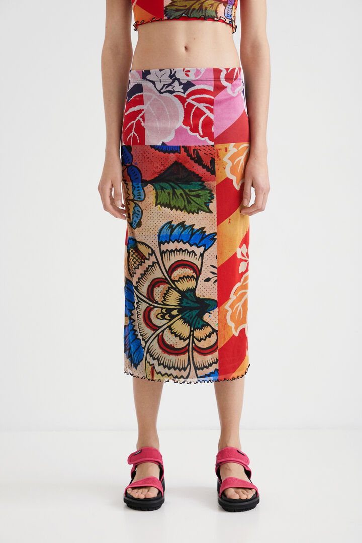 Desigual Flared Skirt