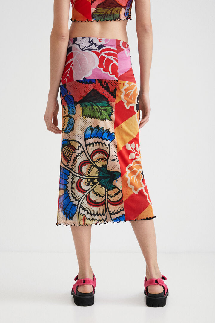 Desigual Flared Skirt