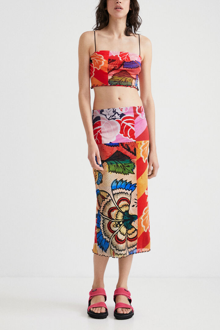 Desigual Flared Skirt