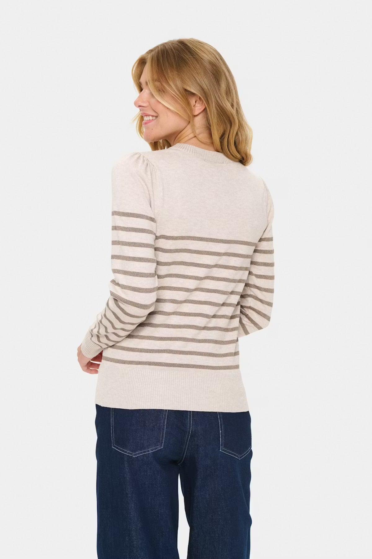MilaSZ Striped Pullover Sweater