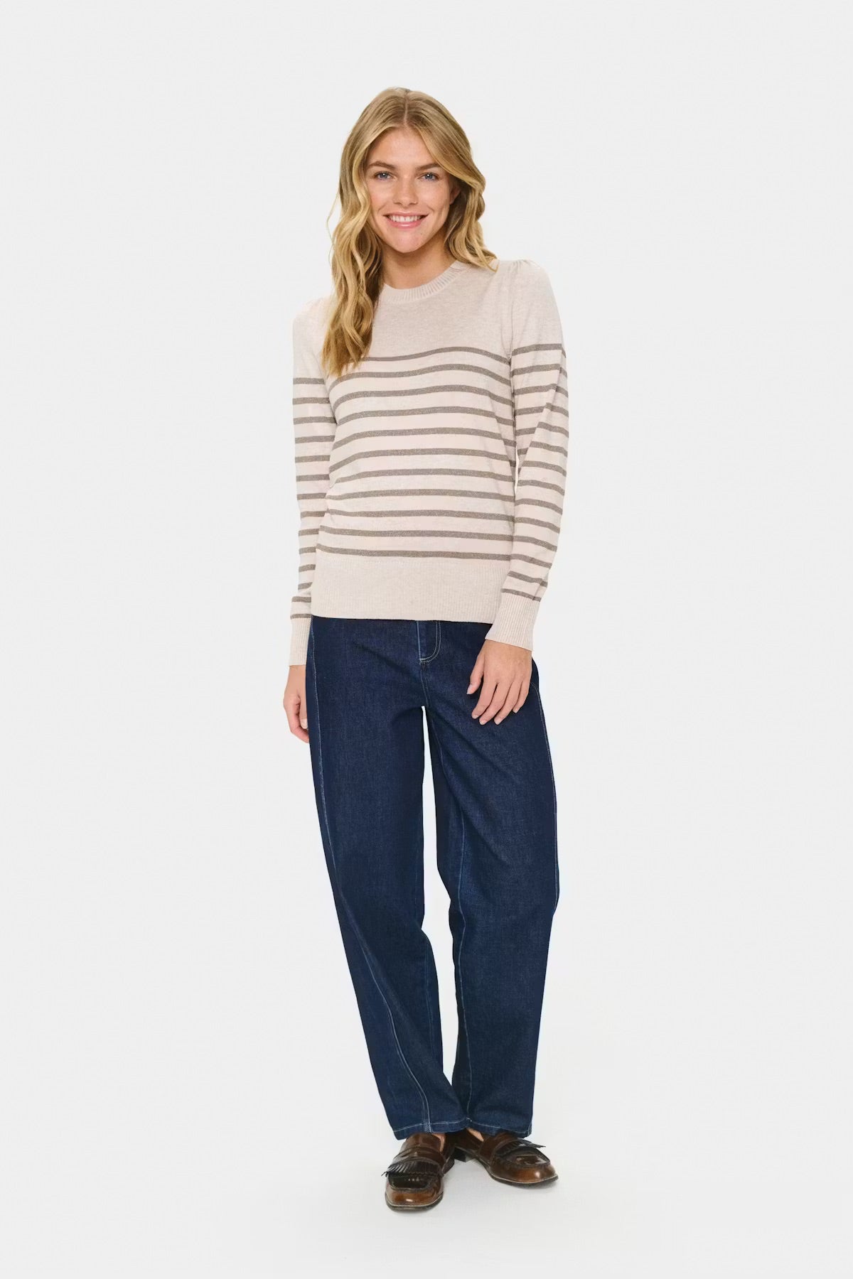MilaSZ Striped Pullover Sweater