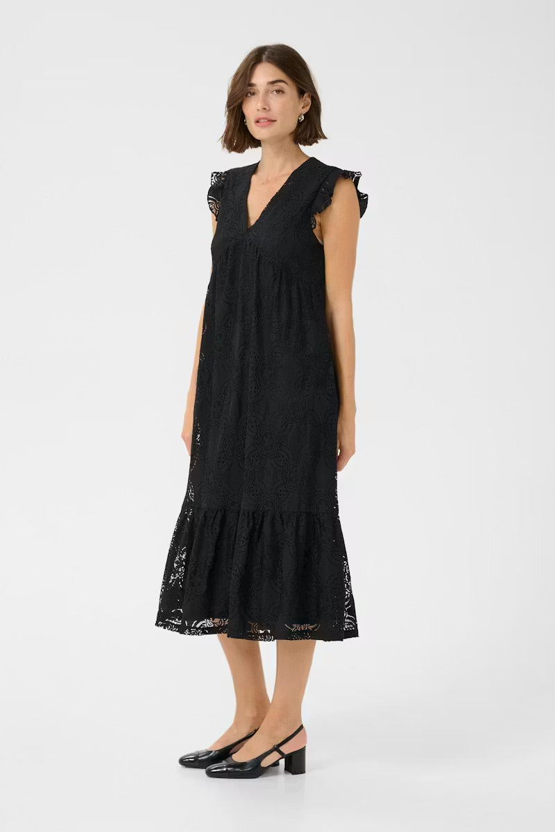 Culture CUsigla Lace Dress - Black