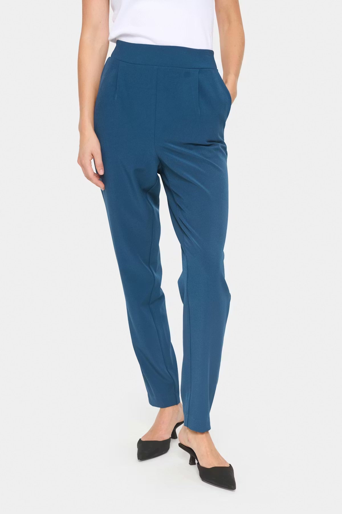 Saint Tropez CelestSZ Trousers - Teal Blue