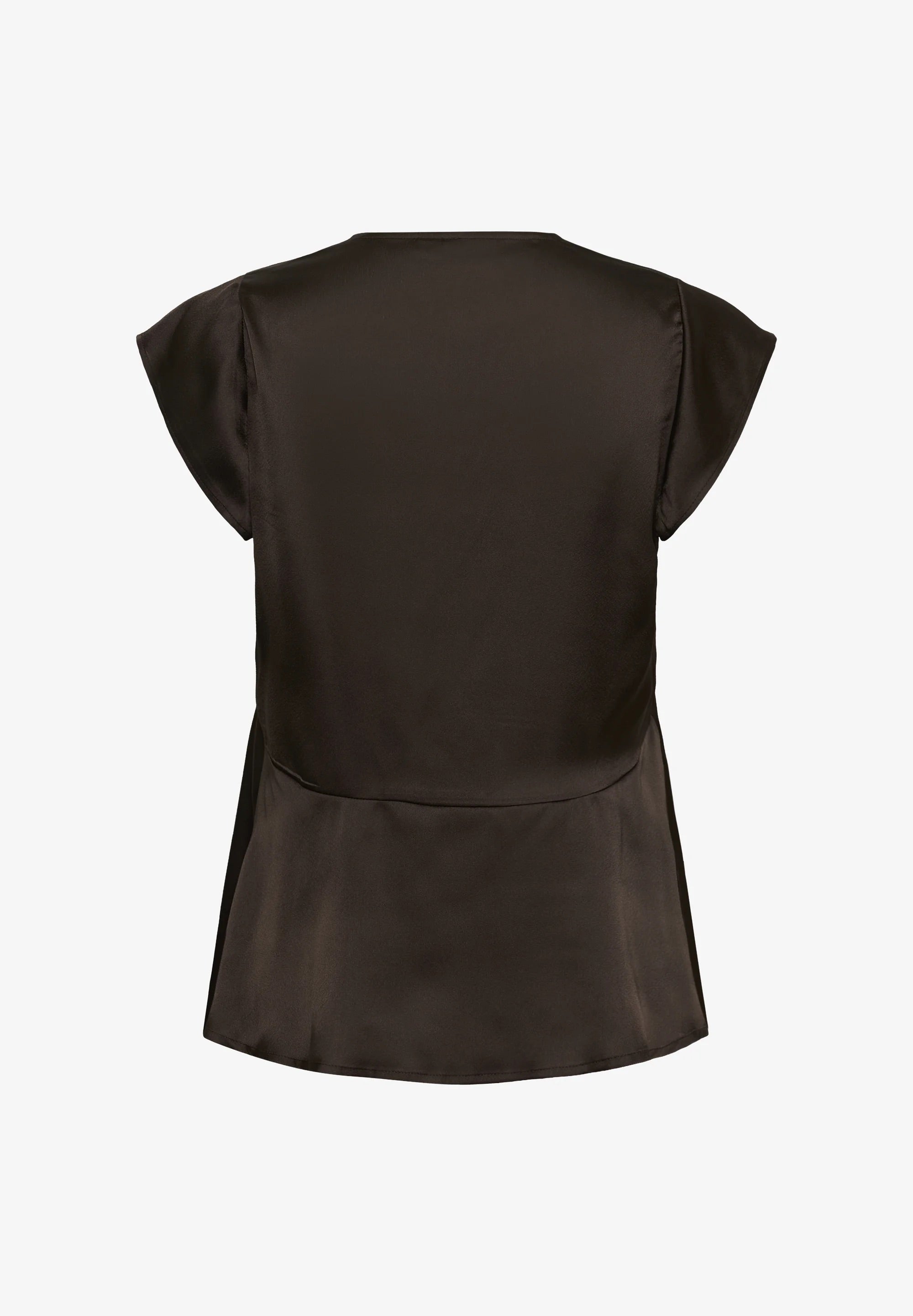 Saint Tropez SafinaSZ SS Blouse - Dark Oak