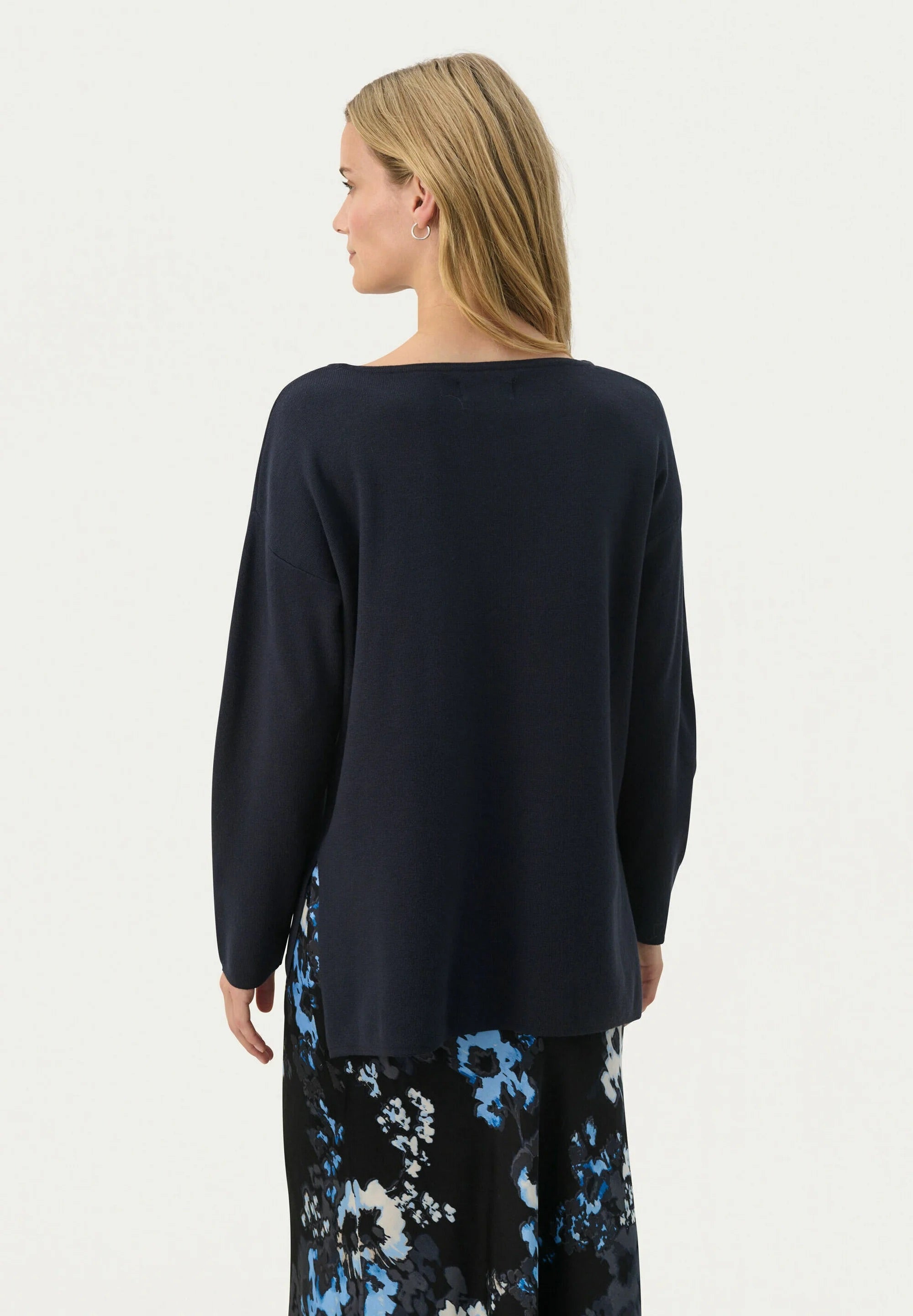 Part Two Klarra Pullover - Dark Navy Oversized Sweater