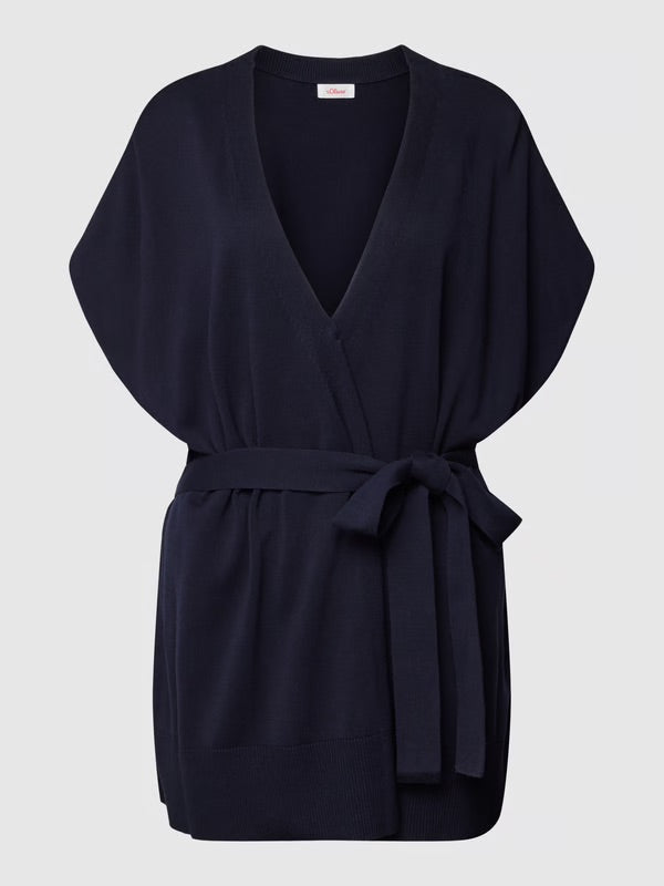 s.Oliver Belted Kimono Cardigan