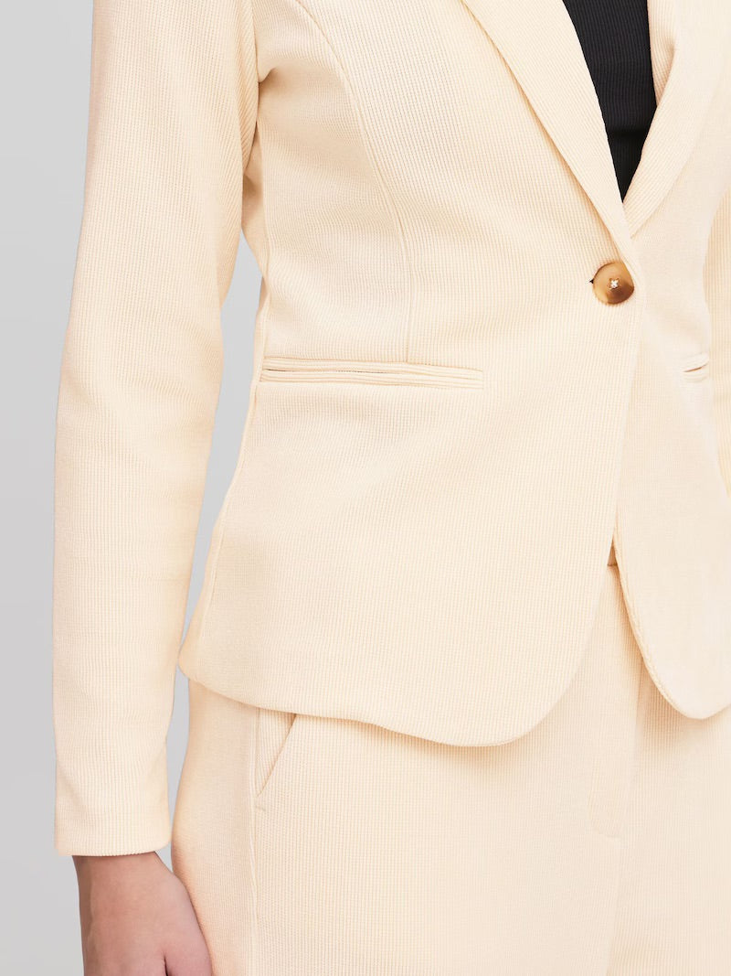 ICHI Blazer 'KATE CORDUROY' in Ivory