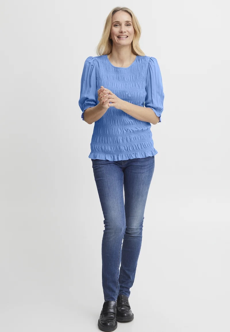 Fransa FRMALU Blouse - Ultramarine Blue