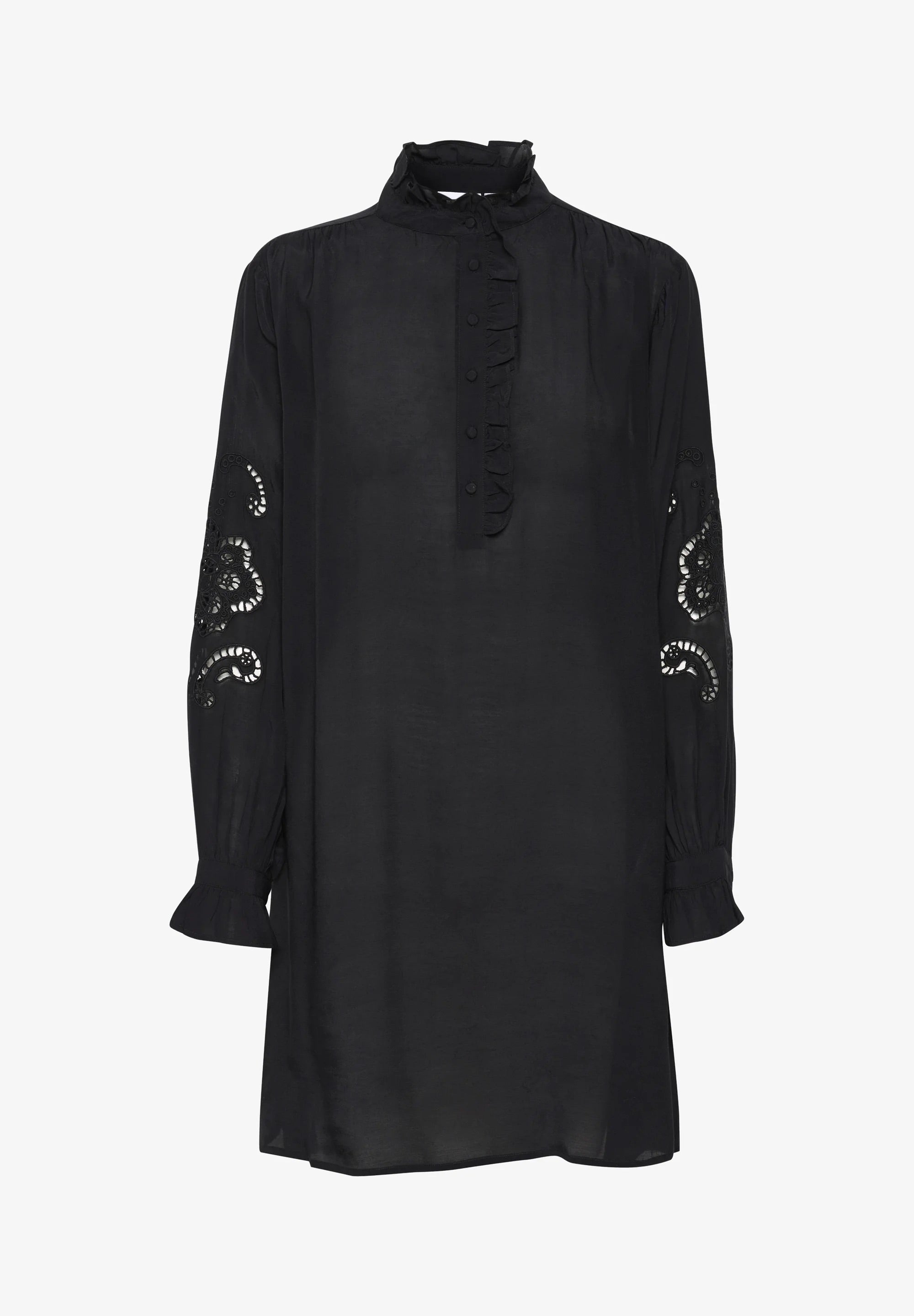 Saint Tropez GreyaSZ Shirt Dress - Black