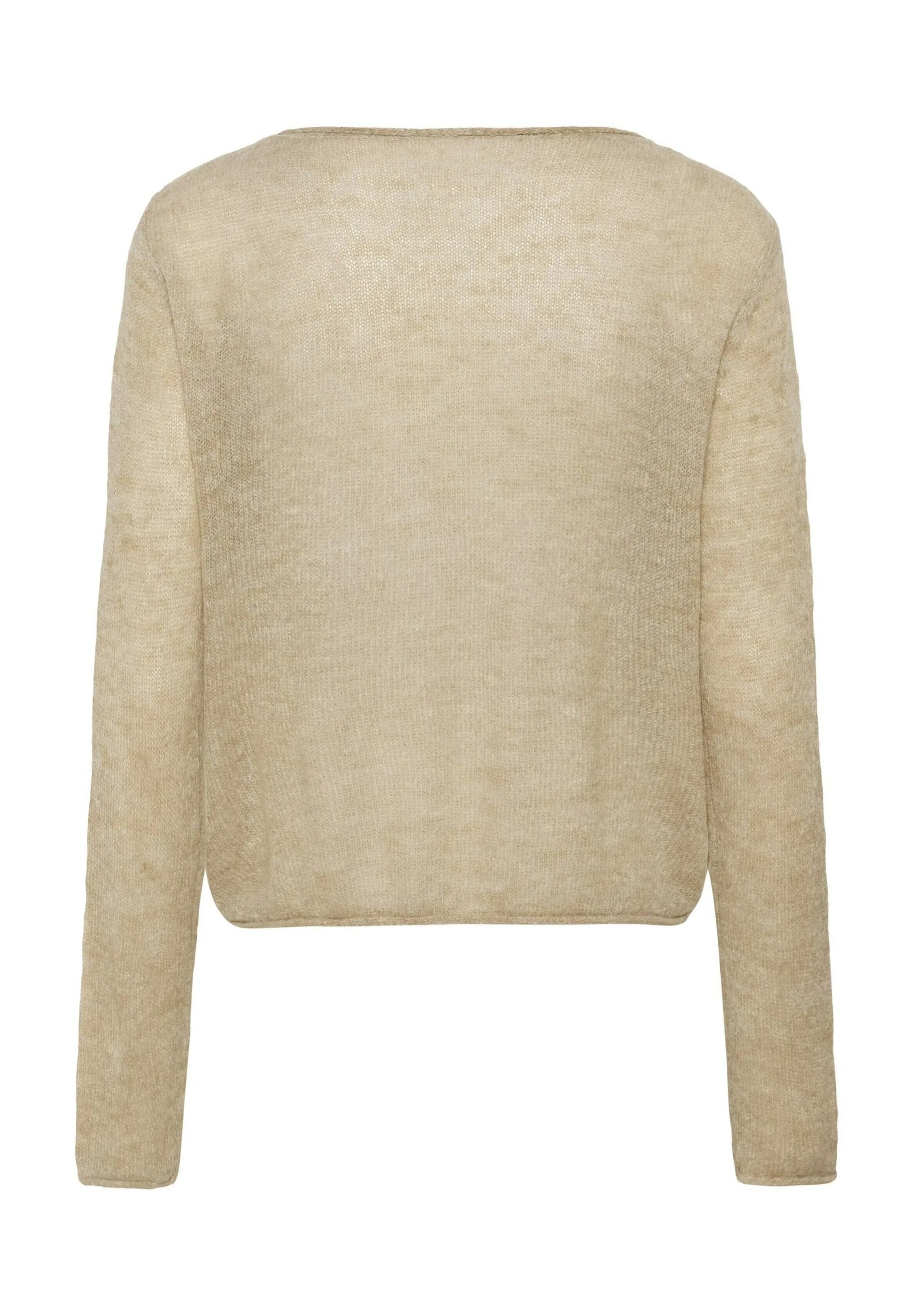 ANELISZ BOATNECK Jumper - Oxford Tan Melange