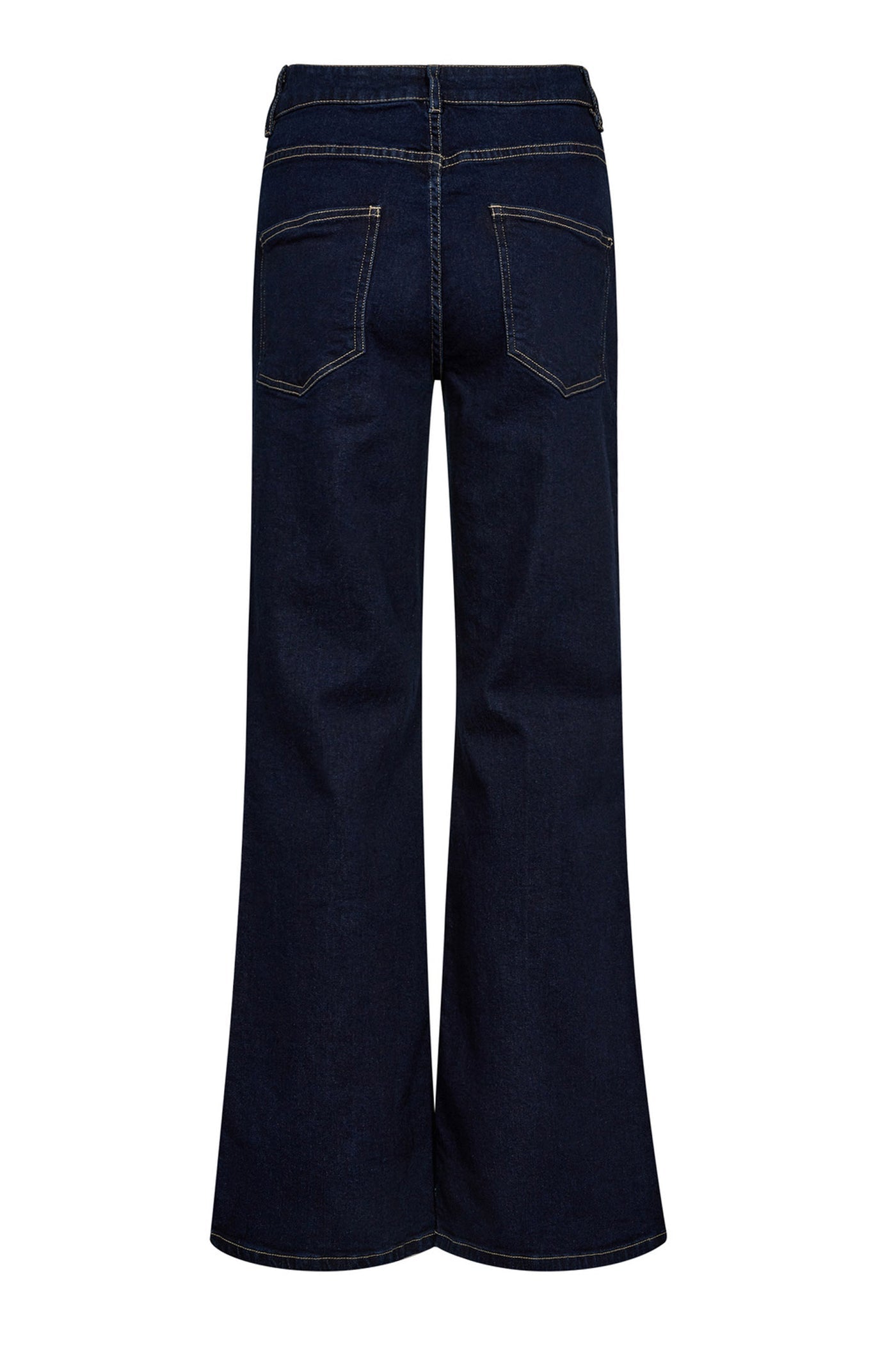 Co'couture Theo CC – jeansy z szerokimi nogawkami – ciemny denim