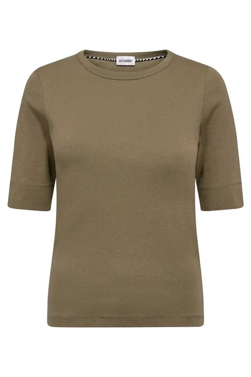 Co'couture Granny CC – t-shirt z krótkim rękawem – Army
