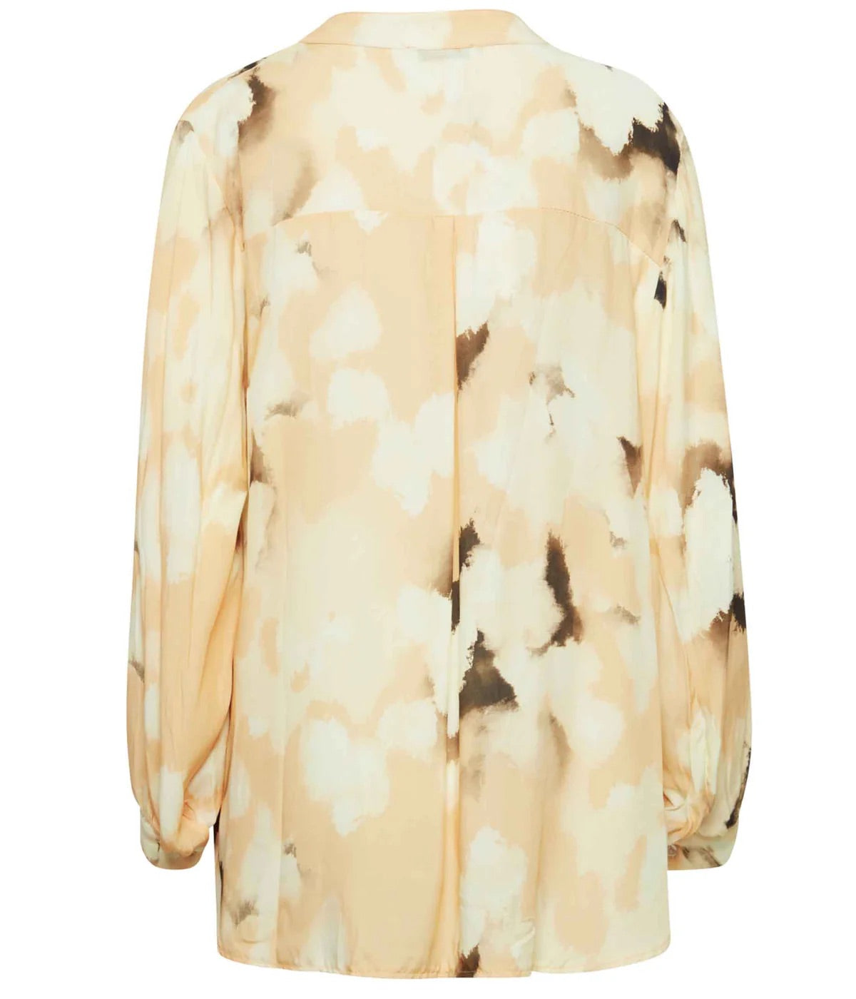Sorbet Irina Abstract Print Blouse - Sandshell