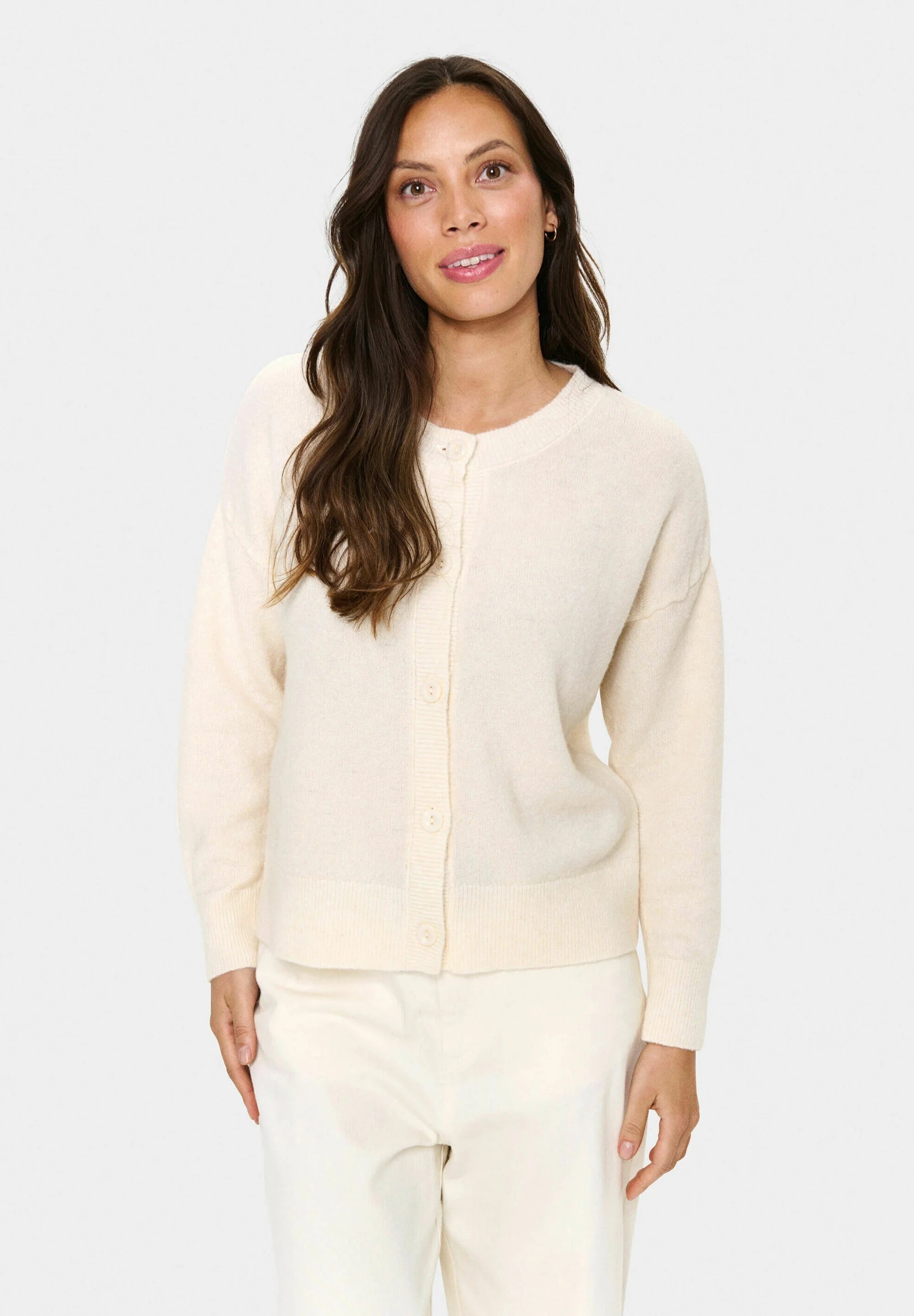 Saint Tropez SHELLYSZ Cardigan - Ice