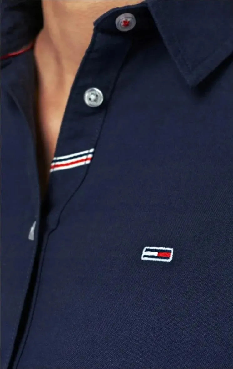 Tommy Jeans Ladies Oxford Shirt Navy
