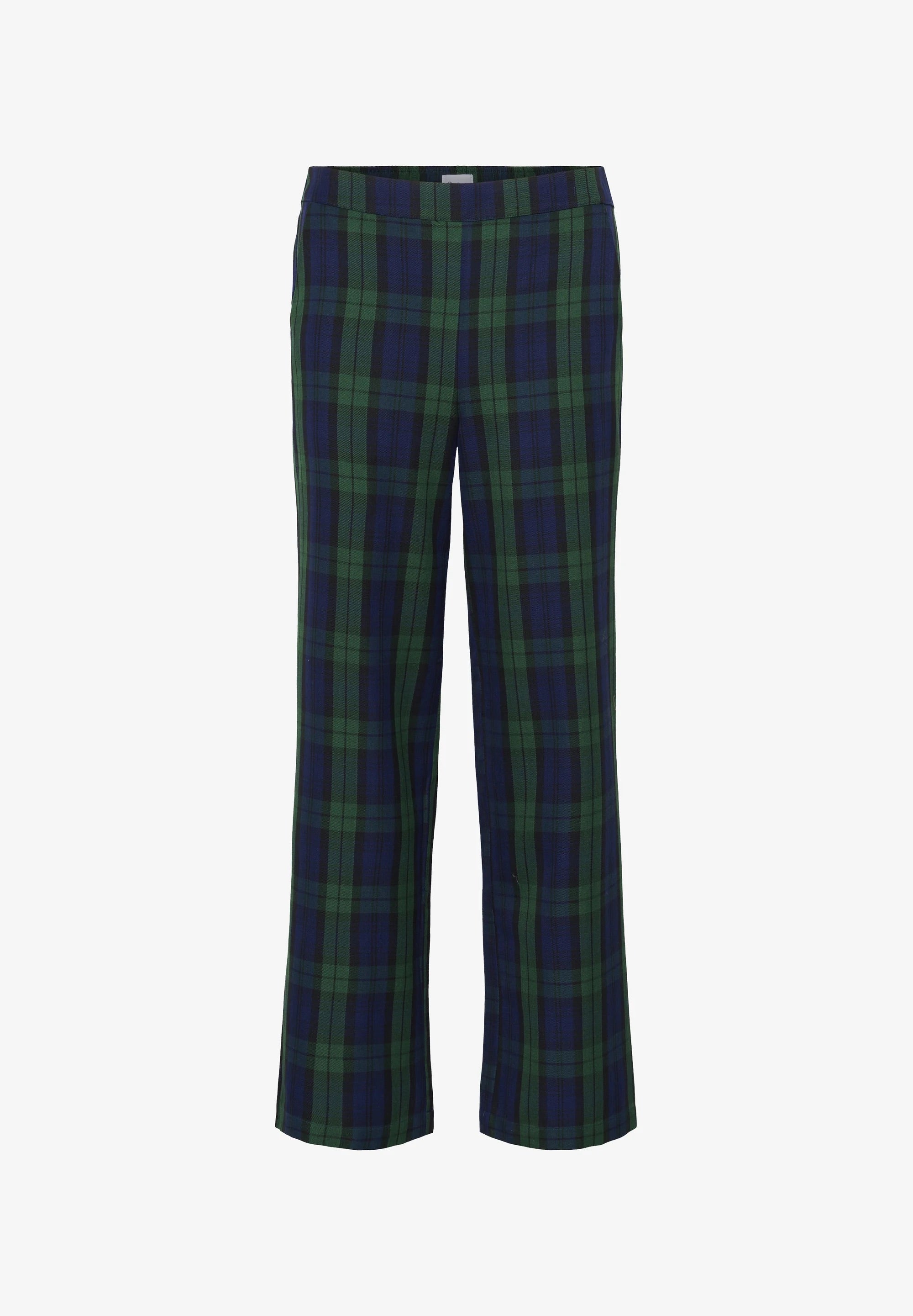Saint Tropez MADONNASZ Trousers - Ocean Botanical Plaid