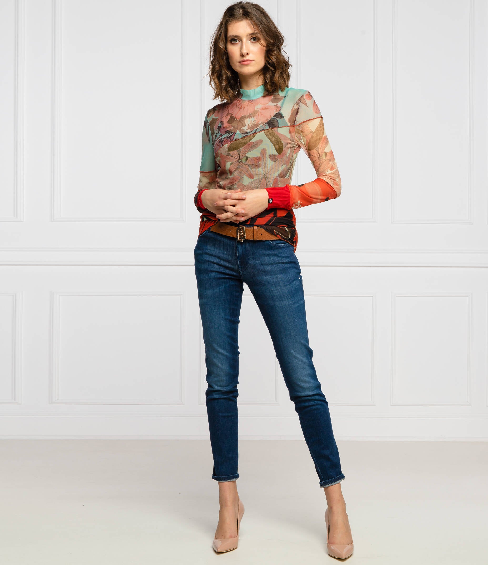 Desigual NEBRASKA Long Sleeve Blouse
