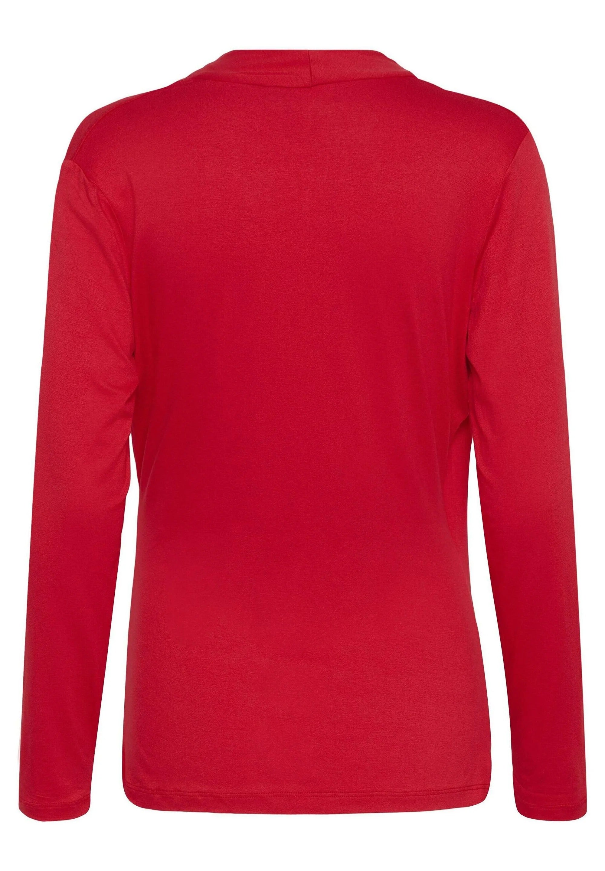 VIGGASZ WRAP Long Sleeve Top - Red