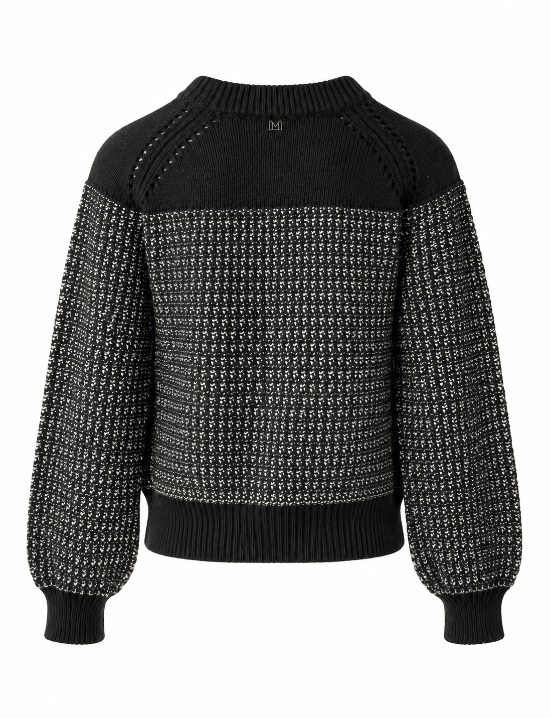 Marciano by Guess – czarno-srebrny metaliczny sweter