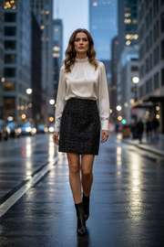 Saint Tropez Hennie Skirt - lifestyle photo outdoor setting