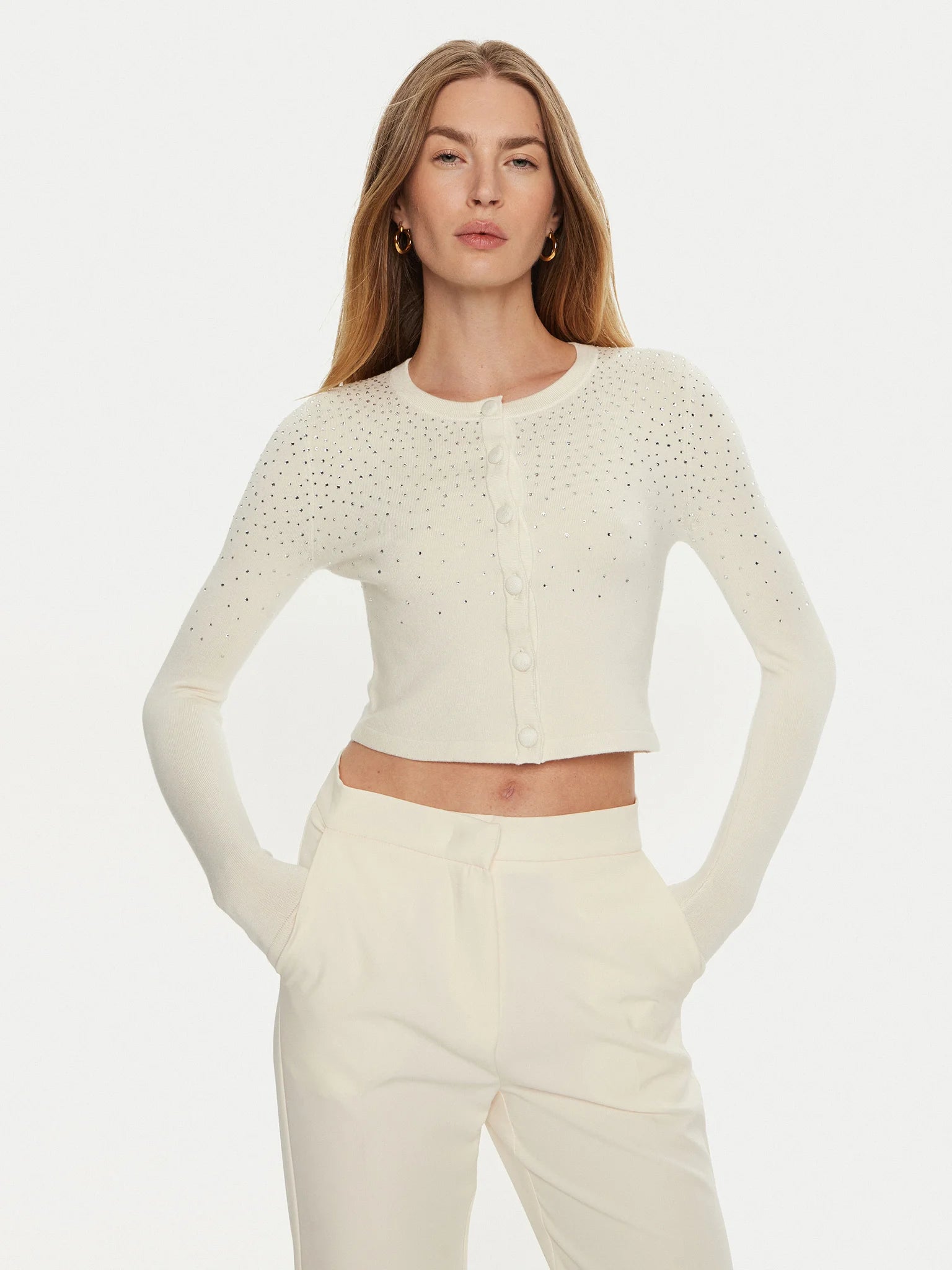 Marciano Guess Sweater JEN - Ekru Regular Fit