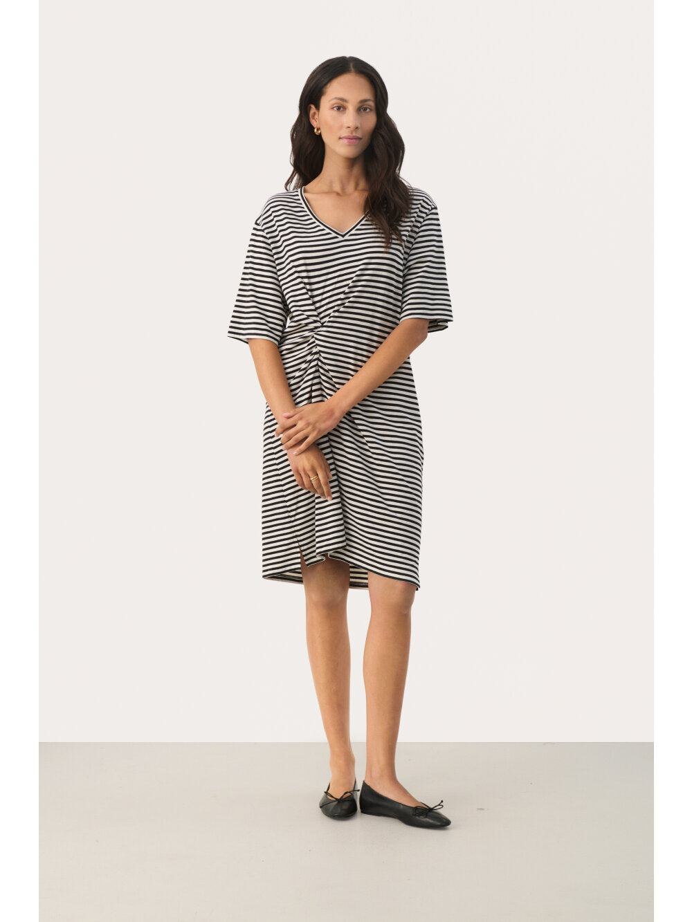 Part Two JENELLEPW DR Striped Dress