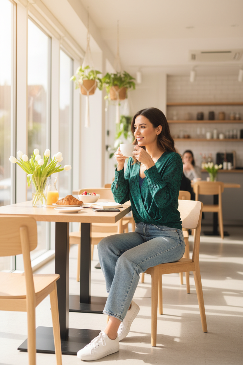 Reggeli kávé portrait