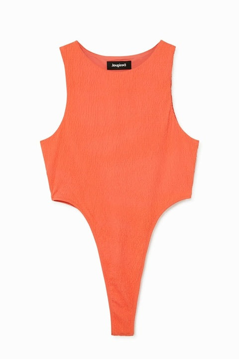 Desigual Sleeveless Black Bodysuit