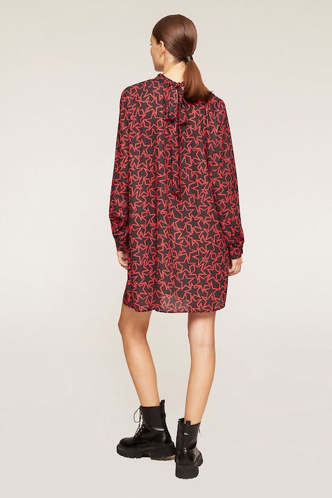 Motivi Dress with Star Print