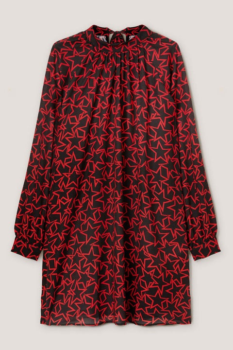 Motivi Dress with Star Print