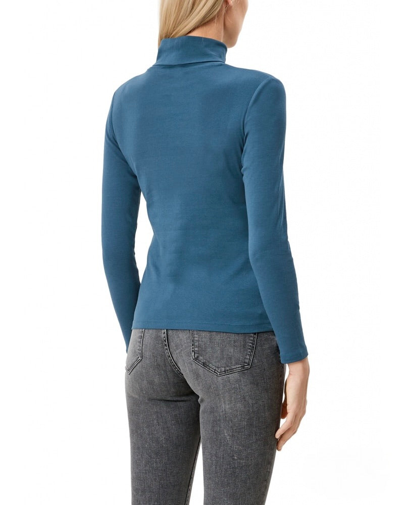 s.Oliver Women's Turtleneck Sweater - Premium Knit
