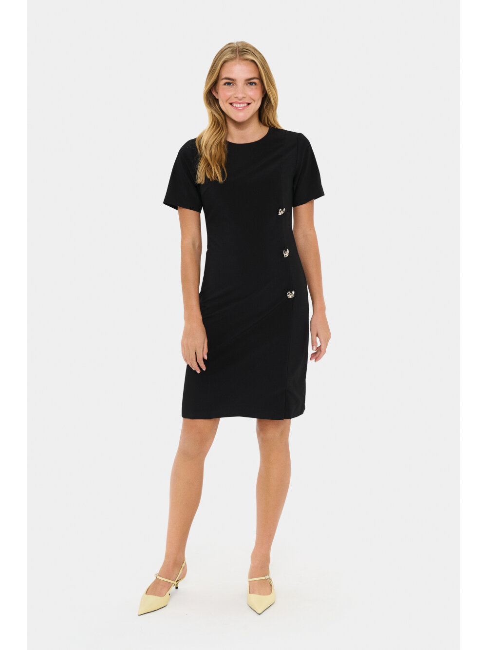 Saint Tropez MeaganSZ SS Dress - Black